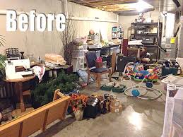 4 ways to declutter your basement for
