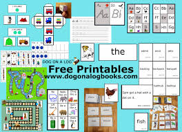 free phonics and dyslexia printables