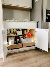 diy pull out cabinet drawers love