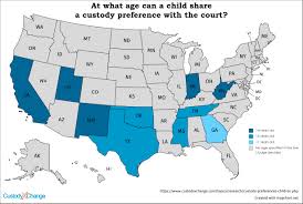 can a child decide custody data age