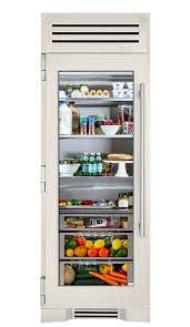 30 glass door refrigerator column