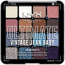 nyx professional makeup ultimate color shadow palette vine jean baby