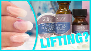 nail fill using kiss acrylic kit