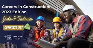 diffe types of construction jobs