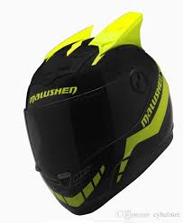 Malushen Motorcycle Helmet Full Face Black Yellow Color Kbc Motorcycle Helmet Kbc Motorcycle Helmets From Cyhelmet 82 92 Dhgate Com