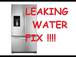 I checked whirlpool because there isnt an option for samsung. Whirlpool Refrigerator Repair Ice In Freezer Water On Floor Fix Maytag Kithcenaid Kenmore Youtube
