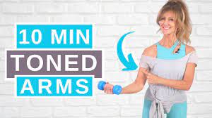 dumbbell arm workout for women over 50