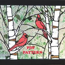 Pdf Pattern For Stained Glass Panel