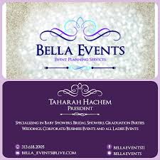 Event Planner Business Cards Designs Event Planner Business Cards