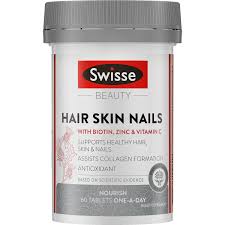 The best supplements for glowing skin, healthy hair, and strong nails. Swisse Ultiboost Hair Skin Nails Swisse