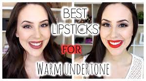 best lipsticks for warm skin tone