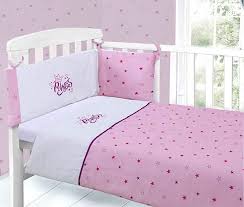 girls cot bed baby bale bedding