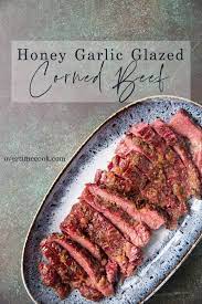 honey garlic glazed corned beef