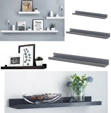 Set Of 2 Floating Wall Shelves Picture