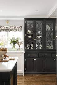 Black China Cabinet With Glass