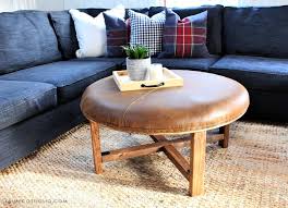 4.6 out of 5 stars. Diy Round Leather Upholstered Ottoman Jaime Costiglio