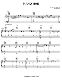 In this tutorial, you will learn how to play the classic song, piano man by billy joel on piano and keyboard. Piano Man Sheet Music Billy Joel Sheetmusic Free Com