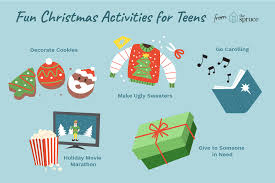 Get started early to rekindle that spirit. 8 Fun Christmas Activities Your Teen Will Love