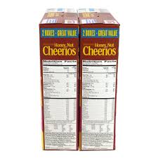 cheerios honey nut cheerios 2 pack at