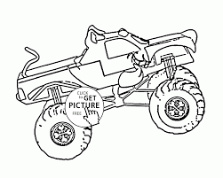 Maybe you would like to learn more about one of these? Monster Truck Printable Coloring Pages For Kids Drawing With Crayons