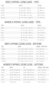 Track Cycling Clothing Size Guide