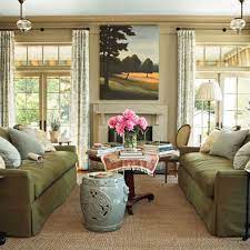 Wall Color To Go With Green Sofas