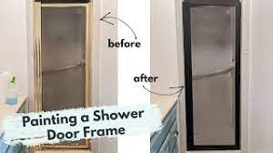 painting a shower door how to update