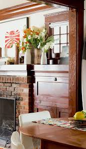 Lonny Brick Fireplace Craftsman Home
