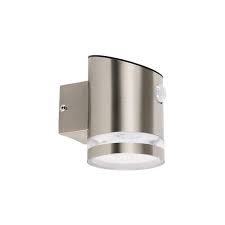 Outdoor Wall Lamp Gray With Motion