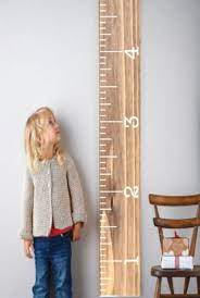 Wooden Growth Chart Ruler Wall Ruler
