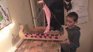 making a viking longboat primary
