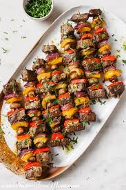 low carb keto beef steak kabobs