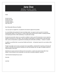 Receptionist Cover Letter Receptionist Cover Letter Examples Cover
