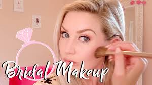 bridal makeup tutorial for blue eyes