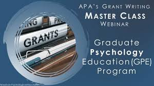 Apas Grant Writing Master Class Graduate Psychology