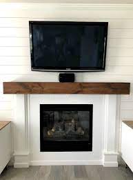 Diy Distress A Faux Wood Beam Mantel