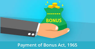 payment of bonus act 1965
