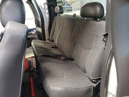 Extended Cab Rear Bench Seat Covers