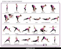 Yoga Poses Chart For Beginners Www Bedowntowndaytona Com