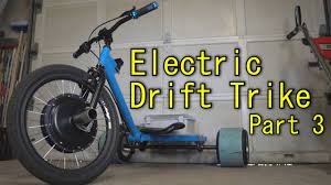 homemade electric drift trike part 3