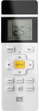 Fan fan mode can be selected to ventilate your room. Air Conditioning Universal Remote Control By One For All Urc1035