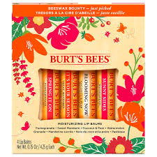 burt s bees just picked lip balm gift set