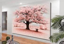 Pink Tree Wall Art Infrared Big Tree
