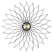 Sunflower Clock Finnish Design