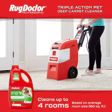 rug doctor mighty pro x3 commercial carpet cleaner large red pet pack
