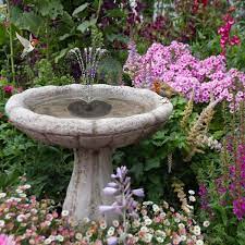 Dartwood Solar Bird Bath And Water