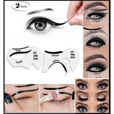 stencils for perfect cat eyeliner and