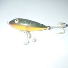 Vintage Heddon Baby Zara Fishing Lure Frog Color Ebay