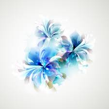 blue flower backgrounds vector vector