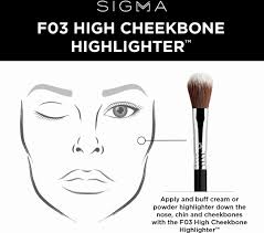 sigma beauty f03 high cheekbone